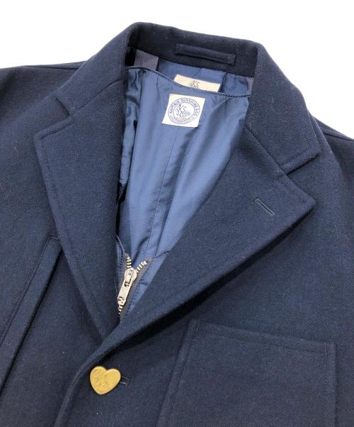 KAPTAIN SUNSHINE（キャプテンサンシャイン）KAPTAIN SUNSHINE (キャプテンサンシャイン) ライナー付ジャケット ネイビー サイズ:36の古着・服飾アイテム