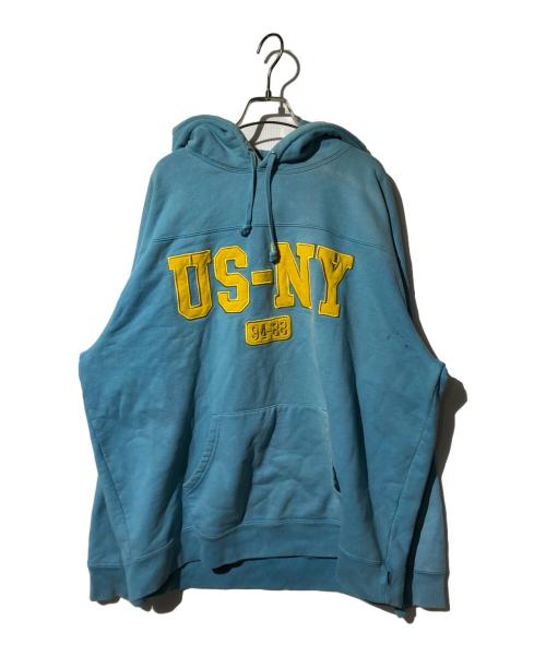 SUPREME（シュプリーム）SUPREME (シュプリーム) US-NY Hooded Sweatshirt ブルー サイズ:XLの古着・服飾アイテム
