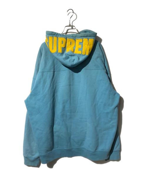 SUPREME（シュプリーム）SUPREME (シュプリーム) US-NY Hooded Sweatshirt ブルー サイズ:XLの古着・服飾アイテム