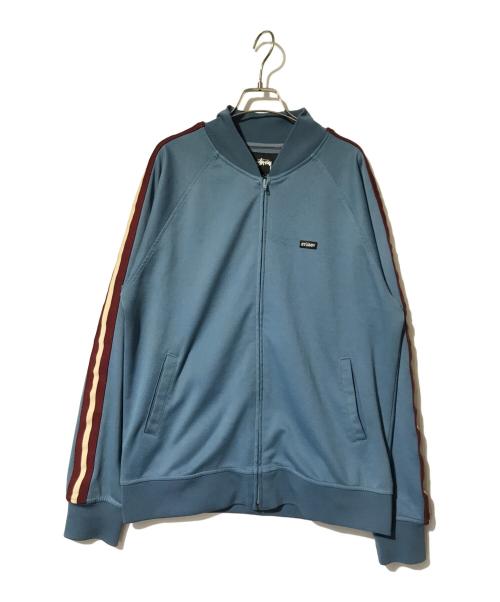 stussy（ステューシー）stussy (ステューシー) トラックジャケット ブルー サイズ:Ｍの古着・服飾アイテム