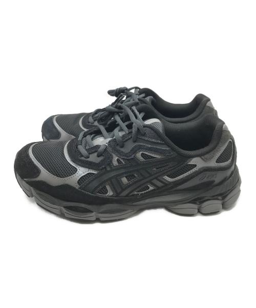 asics（アシックス）asics (アシックス) ローカットスニーカー/GEL-NYC ブラック サイズ:27.5㎝の古着・服飾アイテム