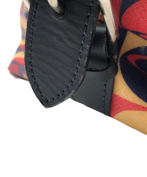 Vivienne Westwood（ヴィヴィアンウエストウッド）Vivienne Westwood (ヴィヴィアンウエストウッド) 総柄ボストンバッグ レッドの古着・服飾アイテム