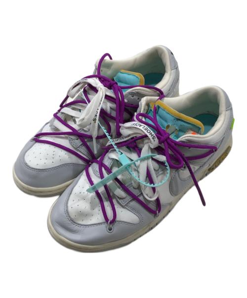 NIKE（ナイキ）NIKE (ナイキ) OFFWHITE (オフホワイト) DUNK LOW 1 OF 50 グレー サイズ:27.5の古着・服飾アイテム