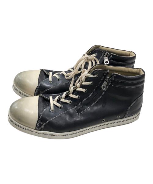 glamb（グラム）glamb (グラム) ハイカットスニーカー ブラック サイズ:4の古着・服飾アイテム