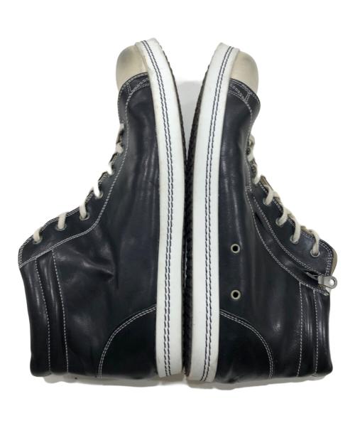 glamb（グラム）glamb (グラム) ハイカットスニーカー ブラック サイズ:4の古着・服飾アイテム