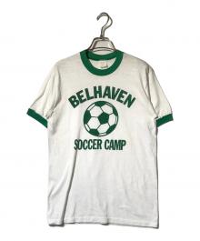 Spont-T（スポント-ティー）の古着「リンガーＴ」｜ホワイト