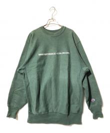 Champion REVERSE WEAVE（チャンピオン リバース ウィーブ）の古着「BRECKENRIDGE COLORADO」｜グリーン