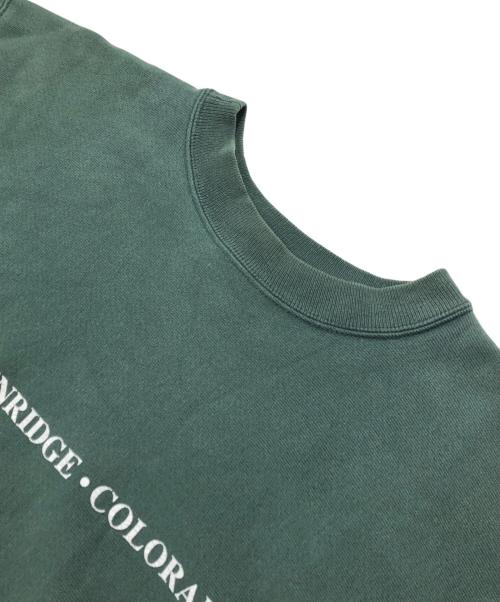 Champion REVERSE WEAVE（チャンピオン リバース ウィーブ）Champion REVERSE WEAVE (チャンピオン リバース ウィーブ) BRECKENRIDGE COLORADO グリーン サイズ:XXLの古着・服飾アイテム