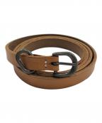 HENDER SCHEMEエンダースキーマ）の古着「レザーベルト」｜ベージュ