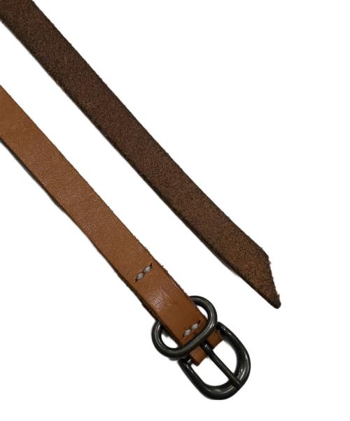 HENDER SCHEME（エンダースキーマ）HENDER SCHEME (エンダースキーマ) レザーベルト ベージュの古着・服飾アイテム