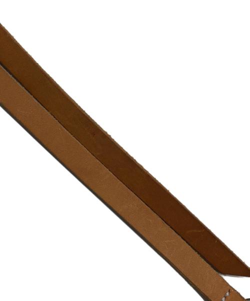 HENDER SCHEME（エンダースキーマ）HENDER SCHEME (エンダースキーマ) レザーベルト ベージュの古着・服飾アイテム