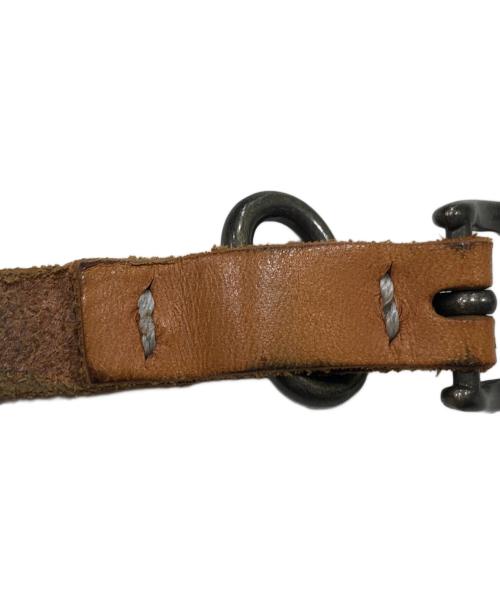 HENDER SCHEME（エンダースキーマ）HENDER SCHEME (エンダースキーマ) レザーベルト ベージュの古着・服飾アイテム