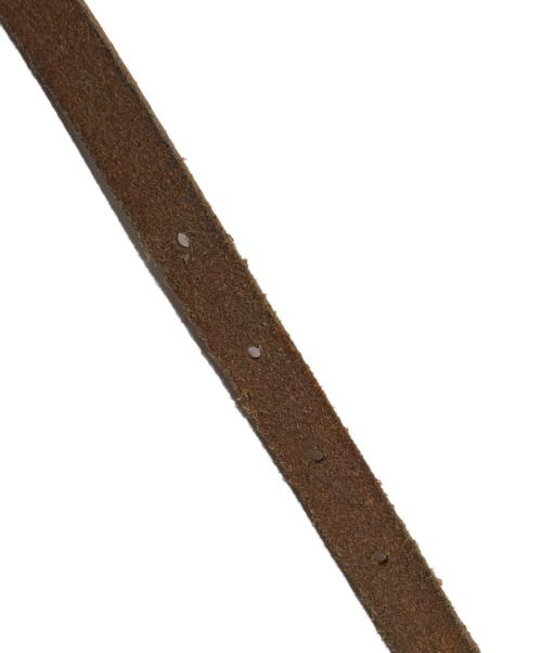 HENDER SCHEME（エンダースキーマ）HENDER SCHEME (エンダースキーマ) レザーベルト ベージュの古着・服飾アイテム