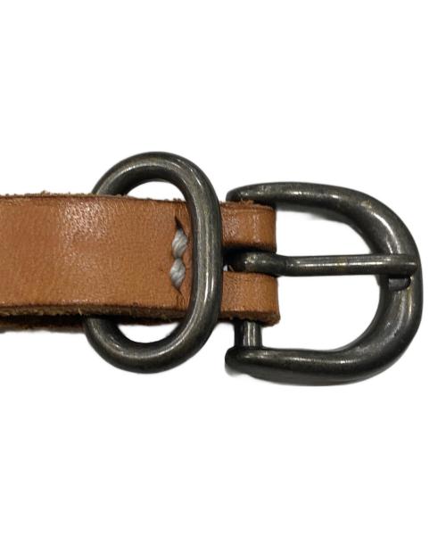 HENDER SCHEME（エンダースキーマ）HENDER SCHEME (エンダースキーマ) レザーベルト ベージュの古着・服飾アイテム