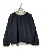 Hombre Ninoオンブレニーニョ）の古着「NYLON PULL OVER SHIRT」｜ネイビー