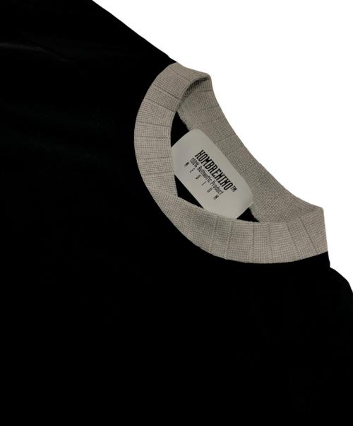 Hombre Nino（オンブレニーニョ）Hombre Nino (オンブレニーニョ) NYLON PULL OVER SHIRT ネイビー サイズ:Mの古着・服飾アイテム