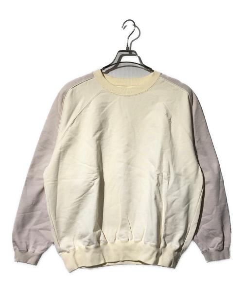 CABARET POVA（キャバレーポバール）CABARET POVA (キャバレーポバール) ラグラントレーナー ベージュ サイズ:Mの古着・服飾アイテム