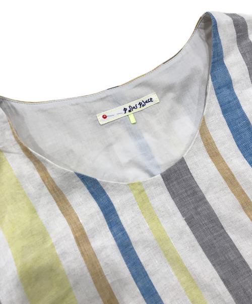 Pal'las Palace（パラスパレス）Pal'las Palace (パラスパレス) リネンコットンワンピース マルチカラー サイズ:3の古着・服飾アイテム