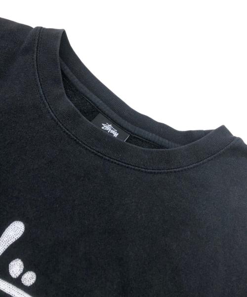 stussy（ステューシー）stussy (ステューシー) スウェット ブラック サイズ:Lの古着・服飾アイテム
