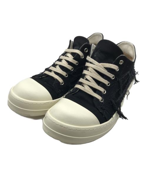 DRKSHDW（ダークシャドウ）DRKSHDW (ダークシャドウ) SLASHED LOW SNEARKS ブラック サイズ:42の古着・服飾アイテム