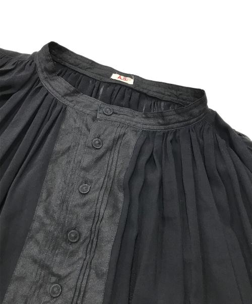 ARTS&SCIENCE（アーツアンドサイエンス）ARTS&SCIENCE (アーツアンドサイエンス) シアーワンピース ブラック サイズ:1の古着・服飾アイテム