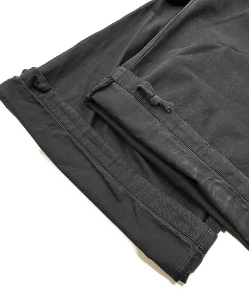 MAISONPRINCE（メゾンプリンス）maisonprince (メゾンプリンス) ワイドシルエット デザインポケット パラシュートパンツ ネイビー サイズ:1の古着・服飾アイテム