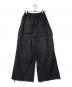 maisonprince (メゾンプリンス) ワイドシルエット デザインポケット パラシュートパンツ ネイビー サイズ:1：8000円