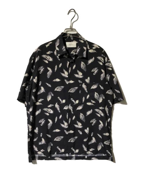 STUDIOUS（ステュディオス）STUDIOUS (ステュディオス) 総柄半袖シャツ ブラック サイズ:2の古着・服飾アイテム