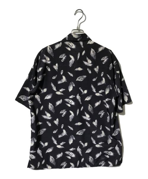 STUDIOUS（ステュディオス）STUDIOUS (ステュディオス) 総柄半袖シャツ ブラック サイズ:2の古着・服飾アイテム