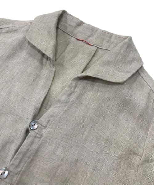 Pal'las Palace（パラスパレス）Pal'las Palace (パラスパレス) リネンジャケット アイボリー サイズ:2の古着・服飾アイテム