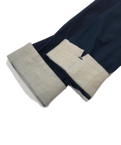 Pal'las Palace（パラスパレス）PAL'LAS PALACE (パラスパレス) ノーカラージャケット ネイビー サイズ:ＦＲＥＥの古着・服飾アイテム