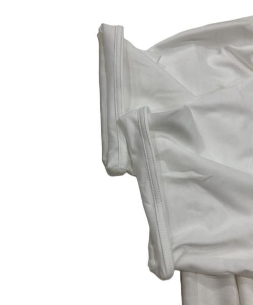 TO BE CHIC（トゥービーシック）TO BE CHIC (トゥービーシック) フリルカットソー ホワイト サイズ:40の古着・服飾アイテム