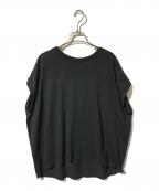 nest Robeネストローブ）の古着「ノースリーブカットソー」｜ブラック