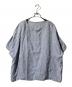nest Robe（ネストローブ）の古着「リネンドルマンスリーブ2WAYブラウス」｜ブルー