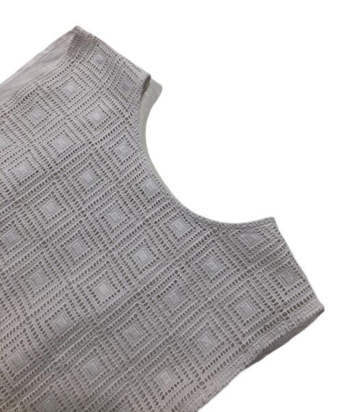 nest Robe（ネストローブ）nest Robe (ネストローブ) レースブラウス ホワイト サイズ:FREEの古着・服飾アイテム