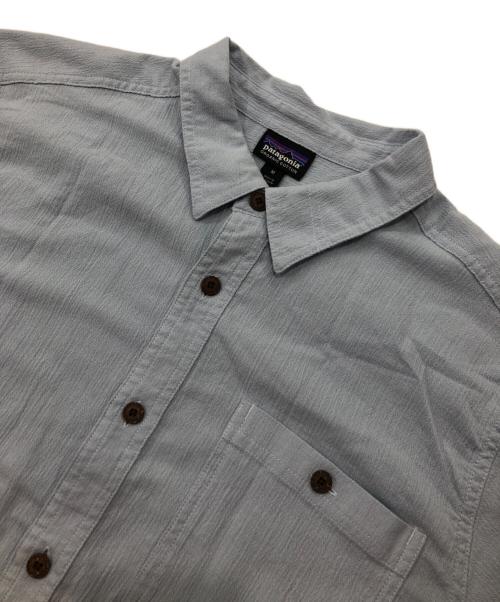 Patagonia（パタゴニア）Patagonia (パタゴニア) 半袖シャツ スカイブルー サイズ:Ｍの古着・服飾アイテム