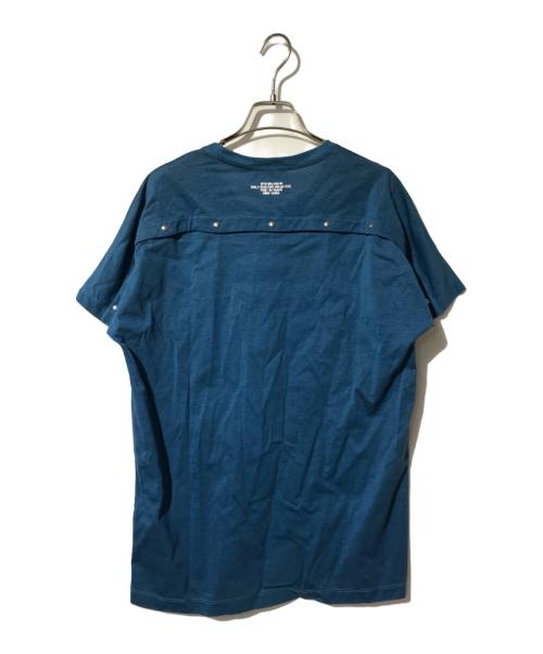DIESEL（ディーゼル）DIESEL (ディーゼル) タイガープリント TEE ブルー サイズ:Ｓの古着・服飾アイテム