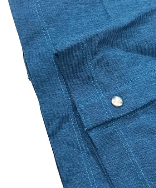 DIESEL（ディーゼル）DIESEL (ディーゼル) タイガープリント TEE ブルー サイズ:Ｓの古着・服飾アイテム