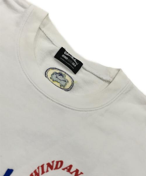 WIND AND SEA（ウィンダンシー）WIND AND SEA (ウィンダンシー) PARAPPA THE RAPPER (パラッパラッパー) クルーネックスウェット ホワイト サイズ:Lの古着・服飾アイテム