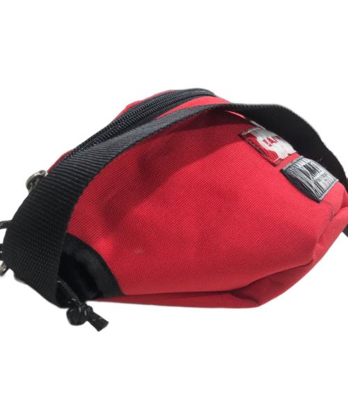 EASTPAK（イーストパック）EASTPAK (イーストパック) MM6 Maison Margiela (エムエムシックス メゾンマルジェラ) スプリンガー リバーシブル バムバッグ レッドの古着・服飾アイテム