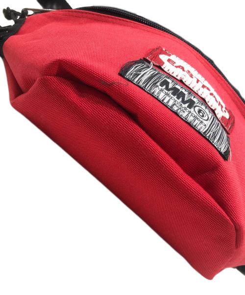 EASTPAK（イーストパック）EASTPAK (イーストパック) MM6 Maison Margiela (エムエムシックス メゾンマルジェラ) スプリンガー リバーシブル バムバッグ レッドの古着・服飾アイテム