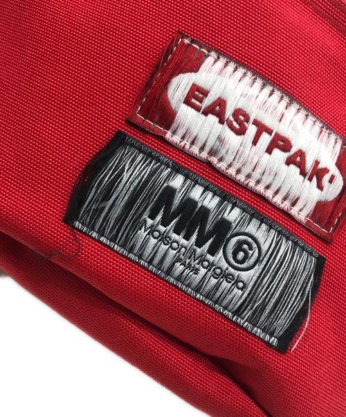 EASTPAK（イーストパック）EASTPAK (イーストパック) MM6 Maison Margiela (エムエムシックス メゾンマルジェラ) スプリンガー リバーシブル バムバッグ レッドの古着・服飾アイテム