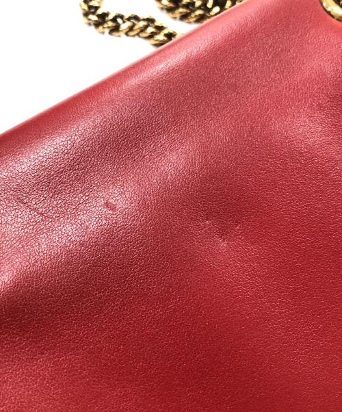 DOLCE & GABBANA（ドルチェ＆ガッバーナ）DOLCE & GABBANA (ドルチェ＆ガッバーナ) devotionショルダーバッグ レッドの古着・服飾アイテム