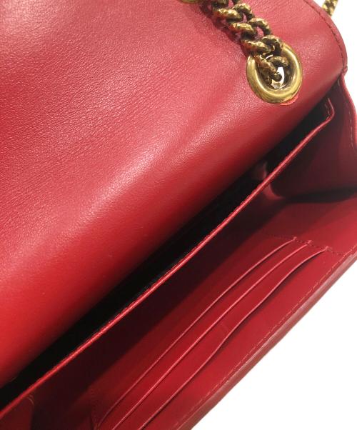 DOLCE & GABBANA（ドルチェ＆ガッバーナ）DOLCE & GABBANA (ドルチェ＆ガッバーナ) devotionショルダーバッグ レッドの古着・服飾アイテム
