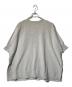 BEARDSLEY（ビアズリー）の古着「パフ袖ビッグニット」｜ライトグレー