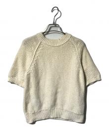 GALERIE VIE（ギャルリーヴィー）の古着「バルキーコットン ラグランスリーブプルオーバー」｜アイボリー