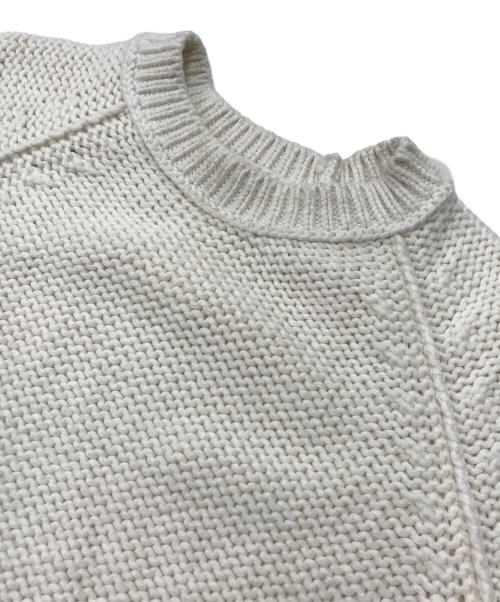 GALERIE VIE（ギャルリーヴィー）GALERIE VIE (ギャルリーヴィー) バルキーコットン ラグランスリーブプルオーバー アイボリー サイズ:ＦＲＥＥの古着・服飾アイテム