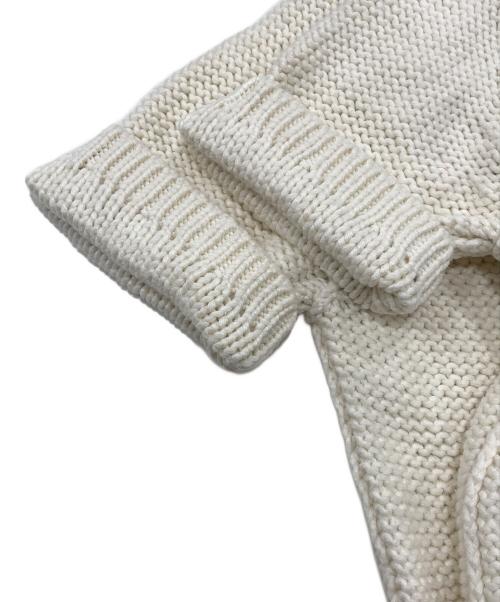 GALERIE VIE（ギャルリーヴィー）GALERIE VIE (ギャルリーヴィー) バルキーコットン ラグランスリーブプルオーバー アイボリー サイズ:ＦＲＥＥの古着・服飾アイテム