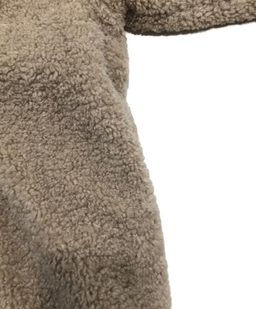 forte forte（フォルテ・フォルテ）forte forte (フォルテ・フォルテ) ボアミドルジャケット ベージュの古着・服飾アイテム