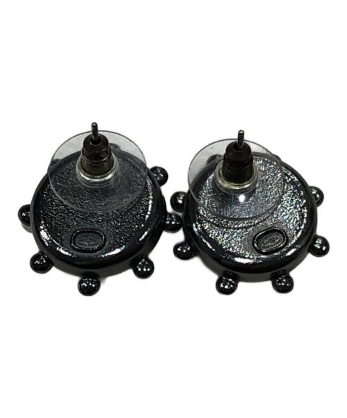 CHANEL（シャネル）CHANEL (シャネル) ココマーク×ラインストーンピアス シルバーの古着・服飾アイテム